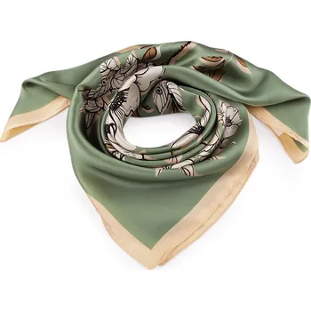 Deštník Saténový šátek 70x70 cm zelenkavá 1 ks