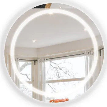 Zrcadlo Zrcadlo Kulaté 80 cm s Podsvícením Ring
