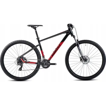 Horské kolo HORSKÉ KOLO MTB GHOST KATO RÁM S KOLA 27,5" ČERNÁ/ČERVENÁ HYDRAULICKÉ BRZDY SHIMANO