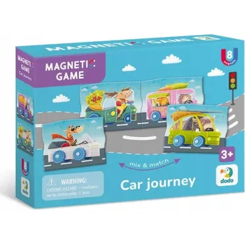 Desková hra Dodo Magnetická hra Dobrodružství ve vozidlech Dodo