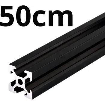 Obraz HLINÍKOVÝ PROFIL 20X20 V-SLOT 50 CM NA MÍRU