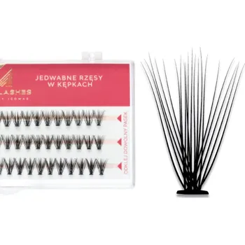 Péče o řasy a obočí Řasy v trsech - V-Lashes DIVINE zakřivení B 13mm