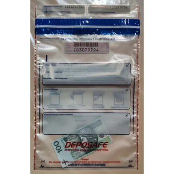 Obálka Bezpečná obálka B4 Transparentní 100 Ks