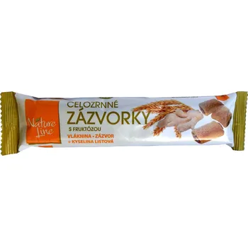 Zázvorky celozrnné 65g cena za kartonové balení (Kartonové balení : 24 ks)