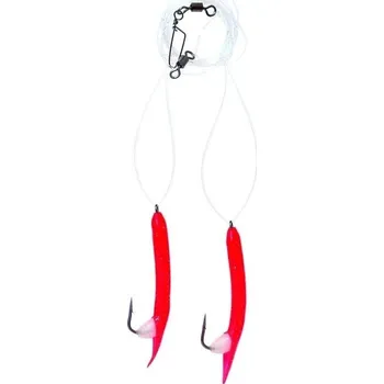 Rybářský háček ICE FISH návazec kreveta 1 8/0 160cm