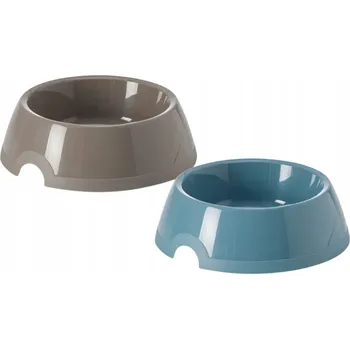 Miska pro psa Jedna plastová miska Nobby, modrá, 0,6 l