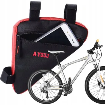 brašna na kolo CYKLISTICKÁ BRAŠNA POD RÁM KOLA TAŠKA KAPSA PROSTORNA VODĚODOLNÁ