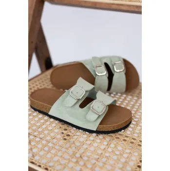 Dámské ponožky Dámské pantofle Sensis Isola Mátová 38