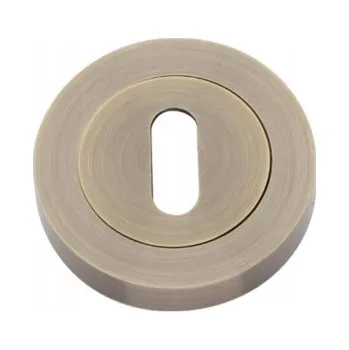 Gamet Rozeta kulatá Basic Line, klíč mosaz antik