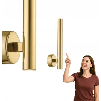 Nástěnné svítidlo Nástěnné svítidlo Zuma Line zlaté, žluté s integrovaným LED zdrojem 5 W