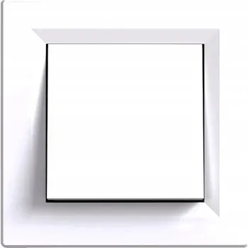 vypínač Přepínač Nova 106 s bílým rámečkem