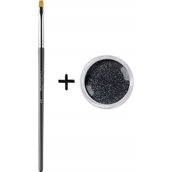 Kosmetický štětec Jednoduchý štětec na gel vel 6 černý premium+