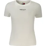 Tommy Jeans DW0DW20913 dámské tričko bílé XL