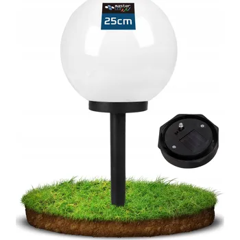 Venkovní osvětlení Solární lampa zapichovací Masterled černá 70,5 cm 1 ks