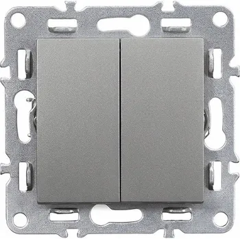 vypínač Lustrový vypínač Nova bez rámu 105 šedý