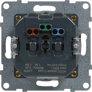 Elektrická zásuvka USB zásuvka do desky stolu Legrand bílá