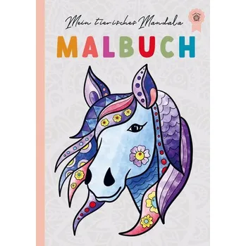 Mein tierisches Mandala Malbuch - Julie Petite
