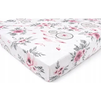 Prostěradlo BAREVNÉ PROSTĚRADLO PROSTĚRADLO NA GUMIČKU BAVLNA 60 x 120 cm lapač snů