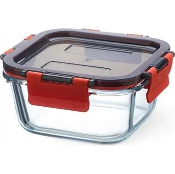 Dóza na potraviny SIMAX UZAVÍRATELNÁ NÁDOBA S VÍKEM 0,5L ČTVERCOVÁ