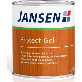 barva a nátěr na dřevo Jansen Gelová středněvrstvá lazura na dřevo 5l