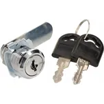 KAZETOVÝ ZÁMEK PRO SKŘÍŇKY, KAZETY, POŠTOVNÍ SCHRÁNKY 20 MM - 25 KS