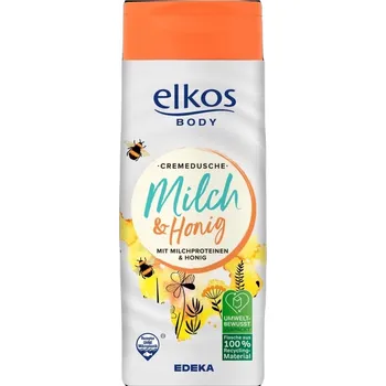 Sprchový gel Elkos do koupele gel s mlékem a medem 300 ml