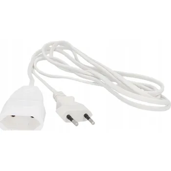 Napájecí kabel Prodlužovací Kabel jednoduchý Unitec 2 m 1 ks zásuvka bílý