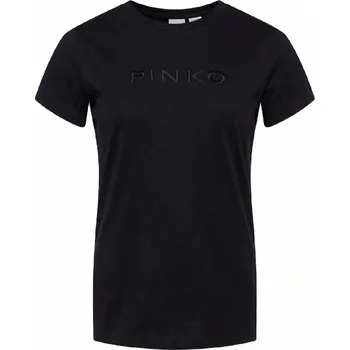 Dámské tričko PINKO Start Black tričko S Černá