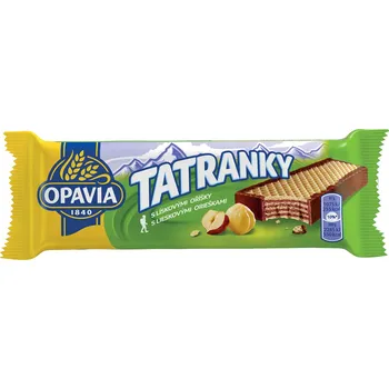 Opavia Tatranky S OŘÍŠKY 47g cena za kartonové balení (Kartonové balení : 36 ks)