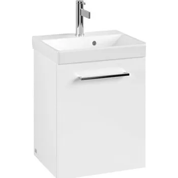 Koupelnový nábytek Villeroy & Boch Avento skříňka pod umyvadlo, 43x38,4x51,4 cm, 1 x pravé dvířka, Brilliant White