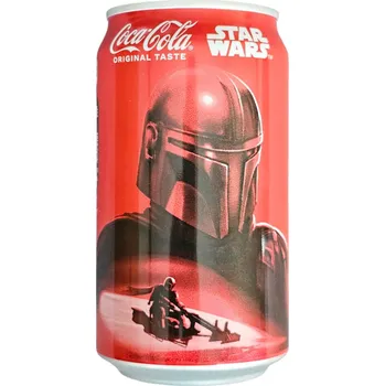 Limonáda Coca Cola Star Wars Mandalorian 350ml JP