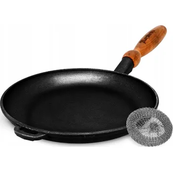 Pánev Železná pánev na palačinky MAYSTERNYA Wood 22 cm
