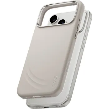 Pouzdro na mobilní telefon PanzerGlass CARE kryt Apple iPhone 17 Flow MagSafe Vanilla CR81500