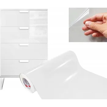 Tapeta Samolepicí Fólie na Nábytek Dveře Lesklá PVC Fólie Role 50x150cm