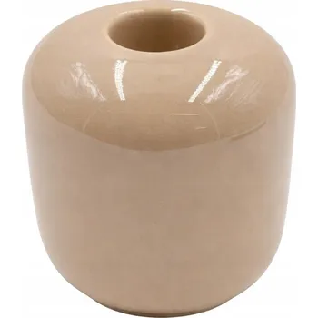 Váza Keramická váza béžová 7,2 cm dekorativní minimalistická