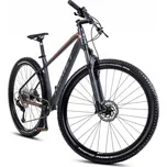 Horské kolo MTB Romet Mustang M8, rám 16 palců, kolo 29", šedé