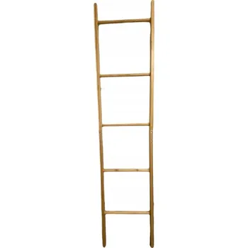 Věšák Stojací věšák dřevěný Evg, béžové odstíny