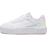 Dívčí volnočasová obuv Puma CARINA MIA HOLO 2.0 JR 4.5 Bílá, Mix