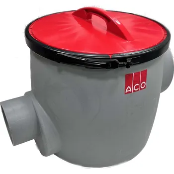 Čerpadlo ACO GmbH | ACO 3667.00.05 - Lapač nečistot DN150, včetně víka a koše z nerezové oceli, horizontální vývod 900S1238