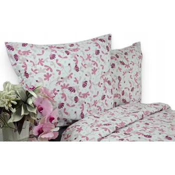 Povlečení Povlečení bavlna 100% 160x200 Malinové květy 3499 Kobi Polská firma