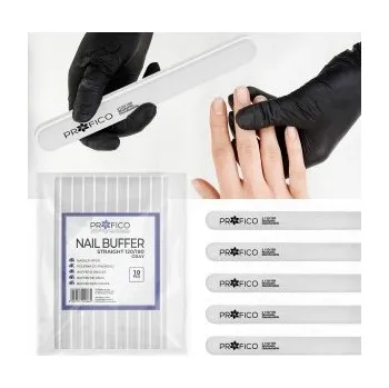 PROFICO PILNÍK na nehty 120/180 ROVNÝ 10 Ks