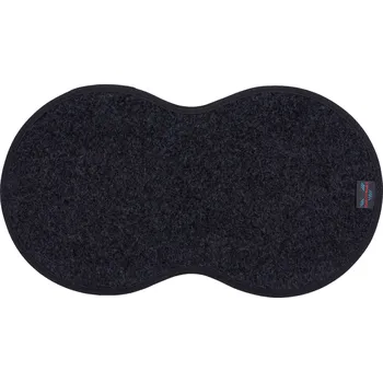 Miska pro psa Podložka pod misku Max-Dywanik textilní černá 24x43 cm 1 l