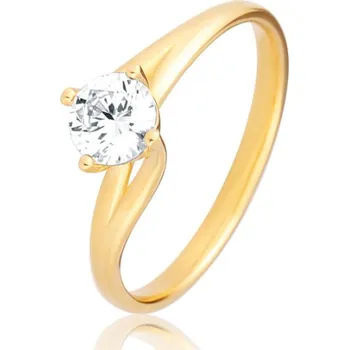 Oblečení a móda Zlatý prsten se zirkonem