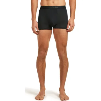Pánské spodní prádlo Pánské merino boxerky ICEBREAKER Mens Mer 125 ZoneKnit Boxers, Black velikost: L