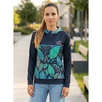Dámská mikina Dámská funkční mikina premium ALTISPORT VOJ/ALW061MI01 MODRÁ XXXL