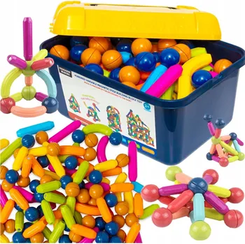 ostatní stavebnice Stavebnice click4toys – sada 138 plastových dílků pro děti od 3 let