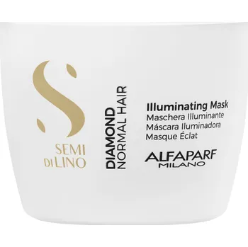 Vlasová regenerace Alfaparf Semi di Lino Diamond Illuminating rozjasňující maska na vlasy