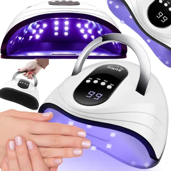 UV lampa na nehty UV LED LAMPA NA NEHTY 120W PRO HYBRIDNÍ GELY SILNÁ LCD SUN S9 MAX