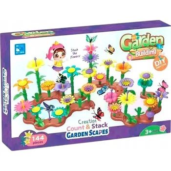 ostatní stavebnice Stavebnice Zahrada DIY Garden Building 144dílů 3+
