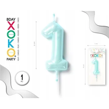 Dortová svíčka Svíčka číslice 1 – ideální na dort